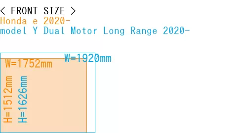 #Honda e 2020- + model Y Dual Motor Long Range 2020-